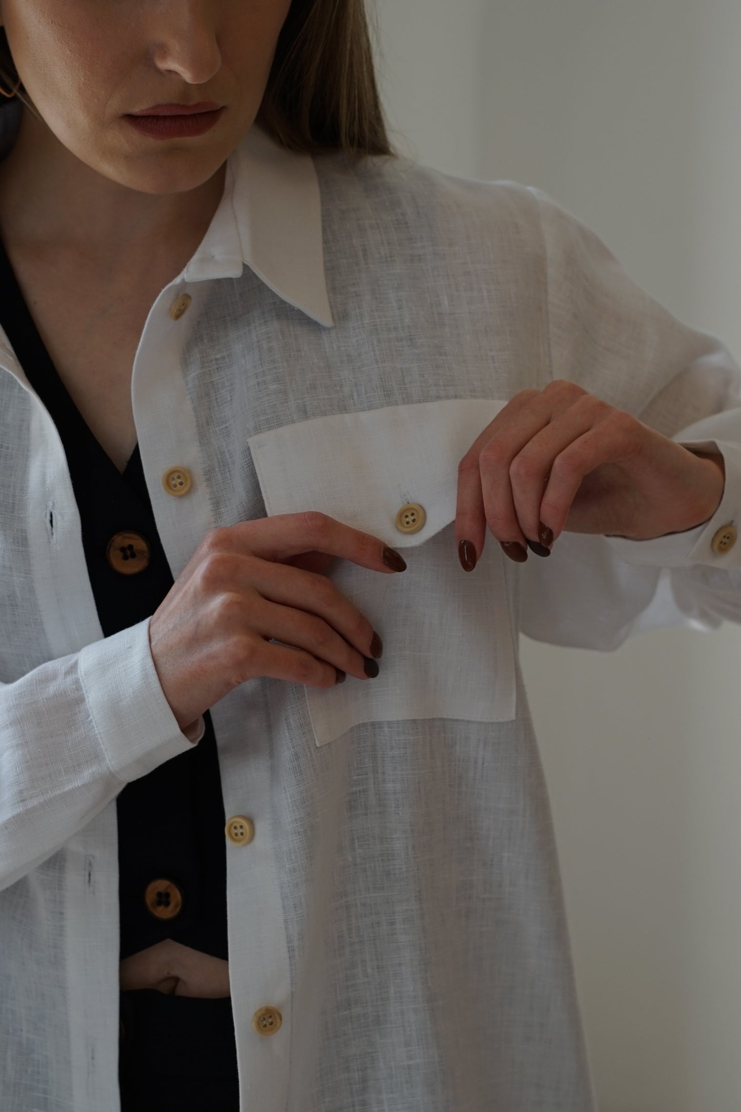 Women`s Linen Shirt