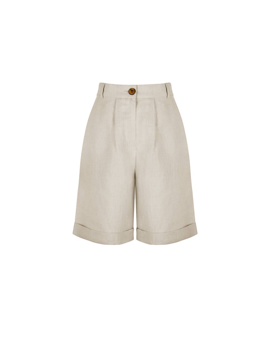 Women's linen shorts