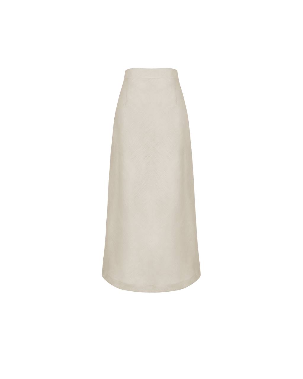 Linen women's skirt